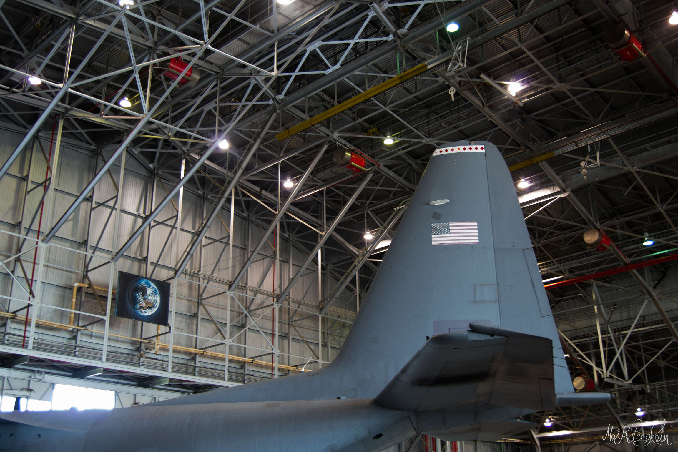 This AC130 is the largest of the aircraft currently stored in the hanger and is slated to go on a research mission in the next couple of months.